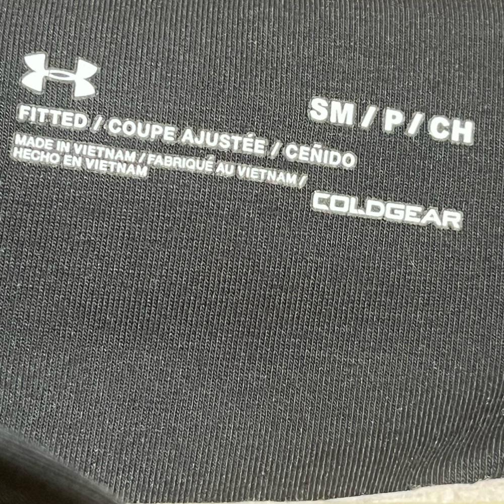 Under Armour Black High-Neck QUARTER ZIP Pullover, GEORGIA STATE TENNIS SIZE SM - Picture 10 of 10